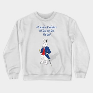 White Rabbit (Alice in Wonderland) Crewneck Sweatshirt